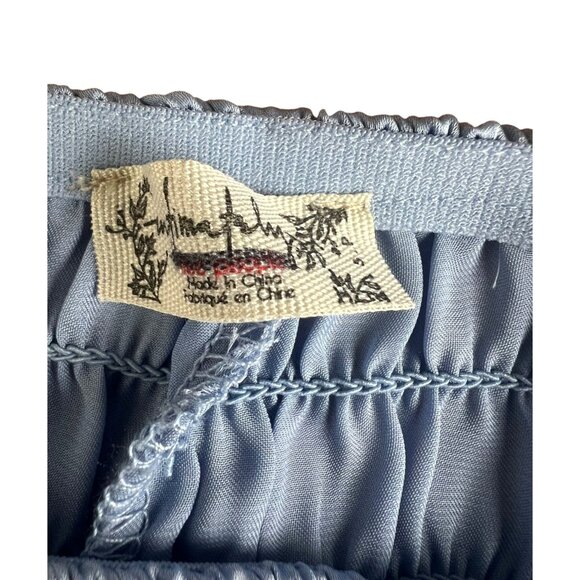 Free People Intimately Ruched Shorties High-Waisted In Light Blue Size Small - Picture 3 of 9